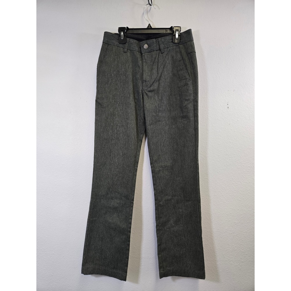 Volcom Skate Streetwear Heather Grey Chino Straight Leg Pants 28